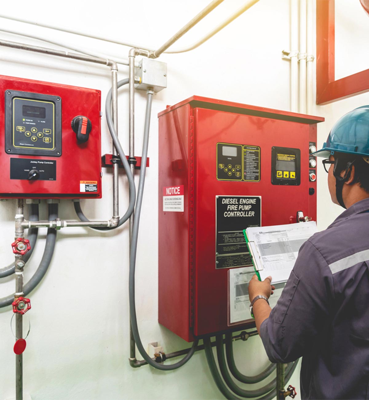 Saife verifications des systeme de securite incendie